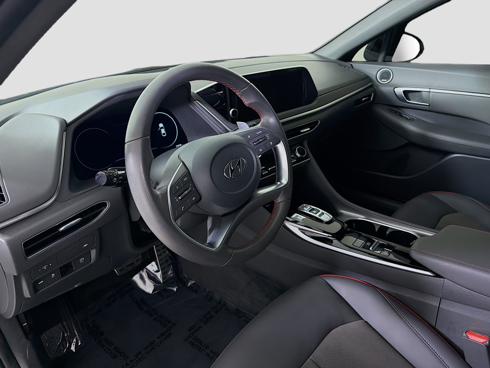 2023 Hyundai Sonata SEL Plus White at DeMontrond Ford
