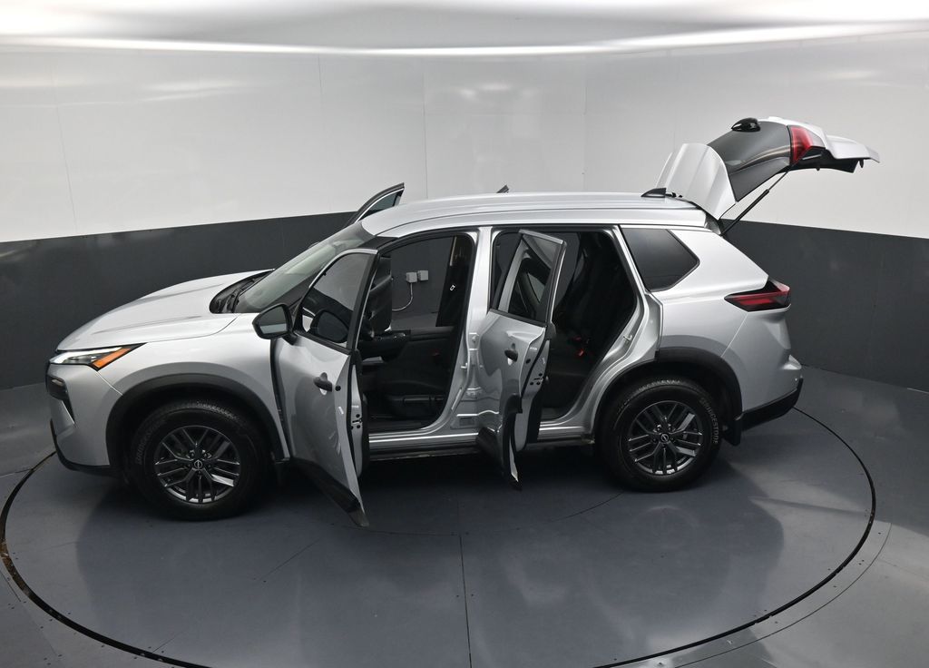 2025 Nissan Rogue S Silver at South Houston Nissan