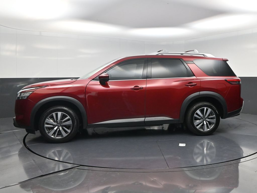2023 Nissan Pathfinder SL Red at Parkway Family Mazda