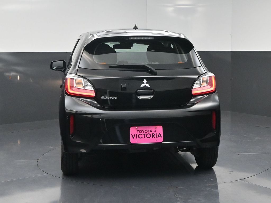 2024 Mitsubishi Mirage ES Black at North Houston Mitsubishi