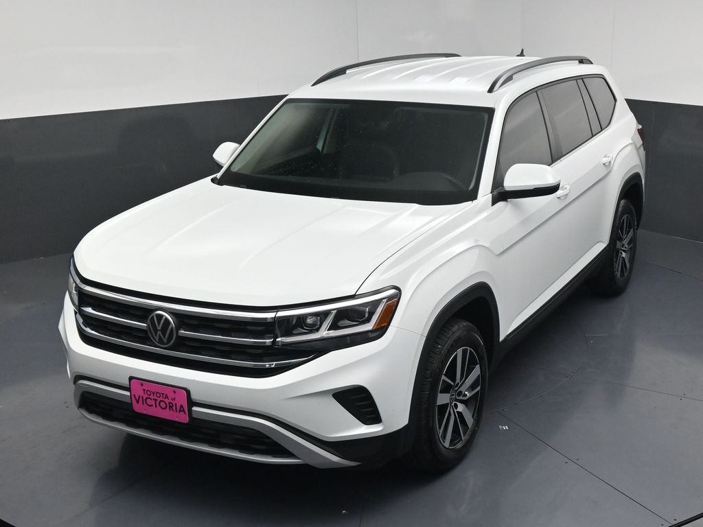 2022 Volkswagen Atlas 2.0T SE White at Wharton Ford