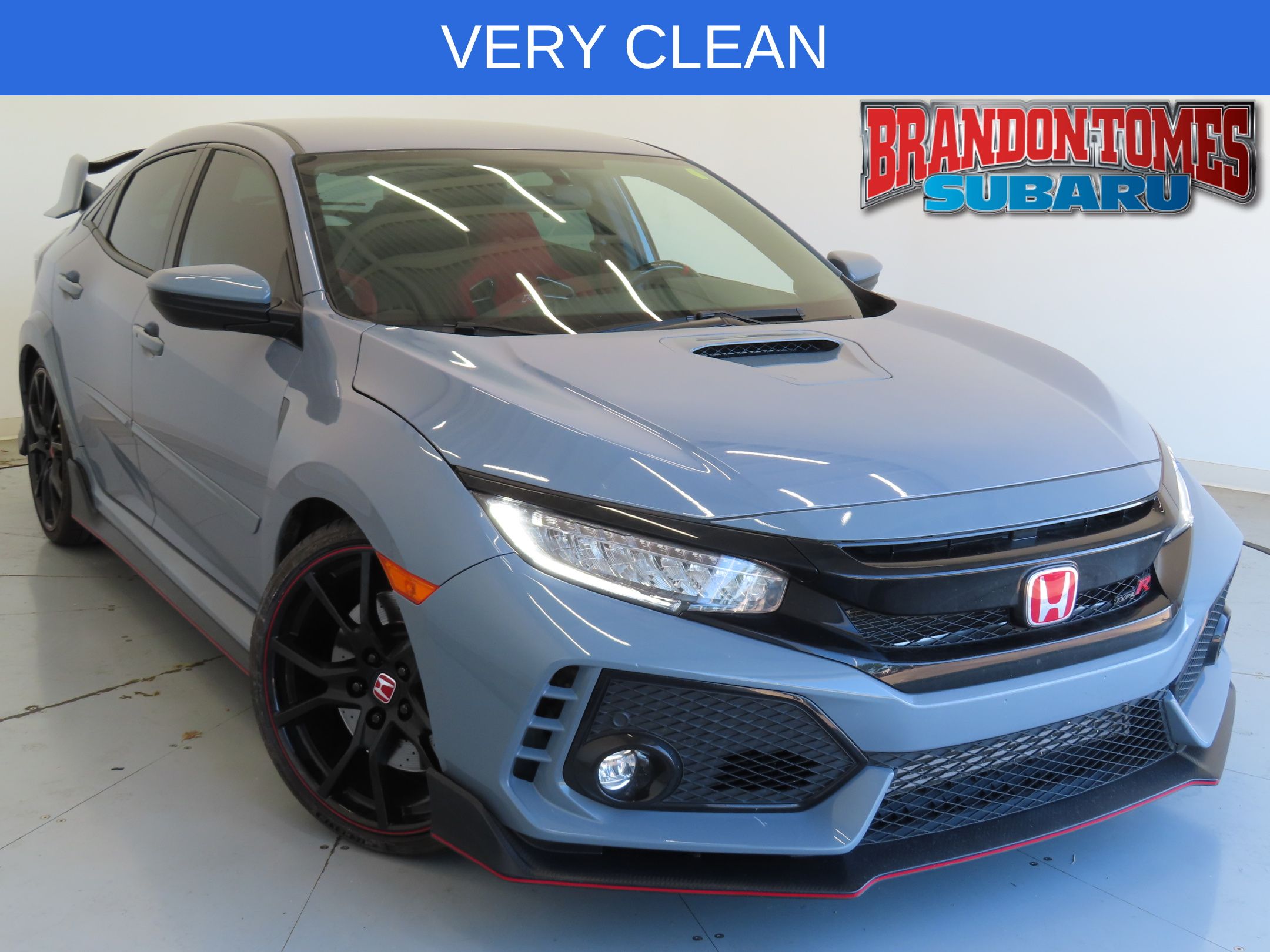 Polished Metal Metallic 2019 Honda Civic Type R Touring FWD Hatchback Front-Wheel Drive 6-Speed Manual