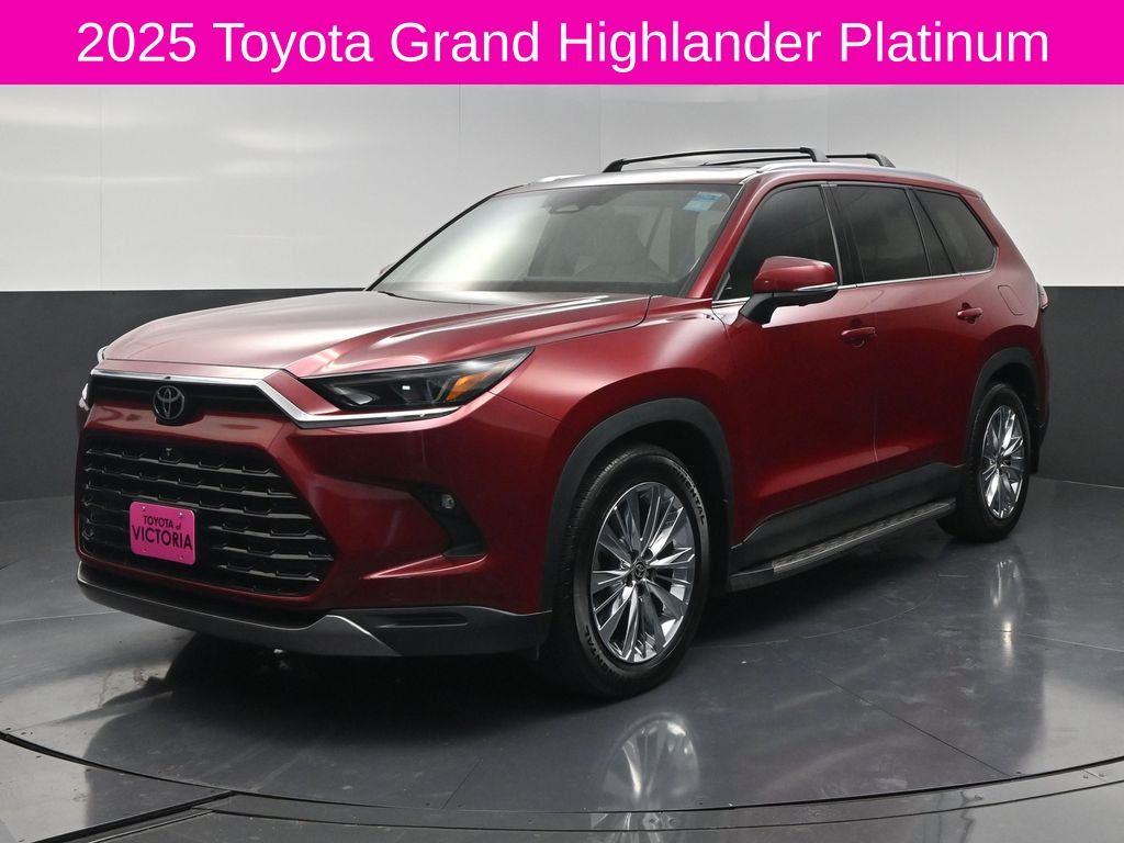 2025 Toyota Grand Highlander Platinum Red at Toyota of Kenner