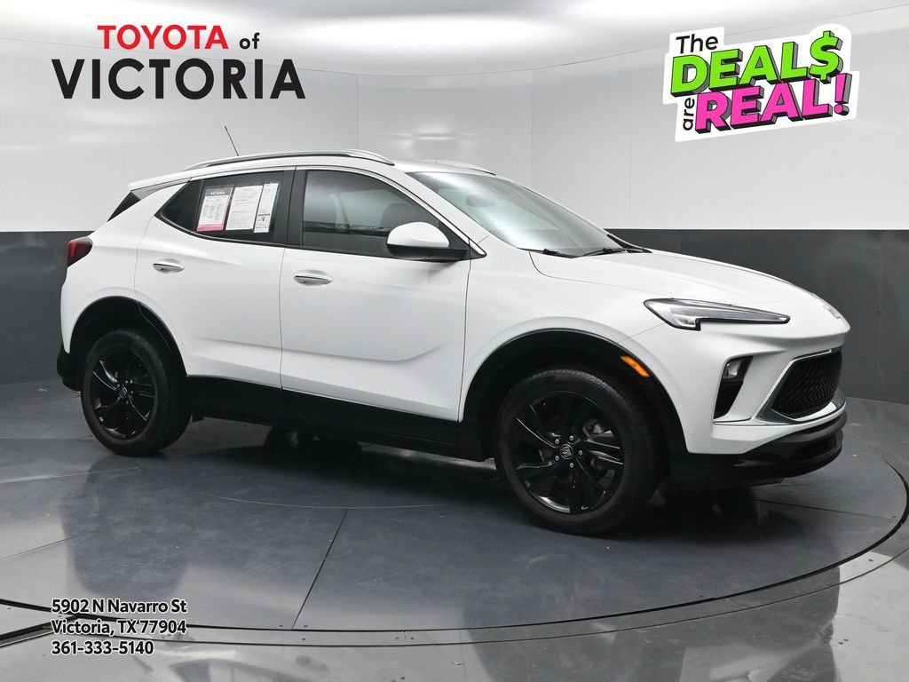 2024 Buick Encore GX Sport Touring White at South Houston Nissan