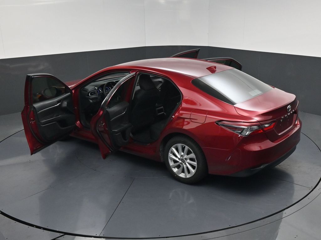 2022 Toyota Camry LE Red at Monument Chevrolet