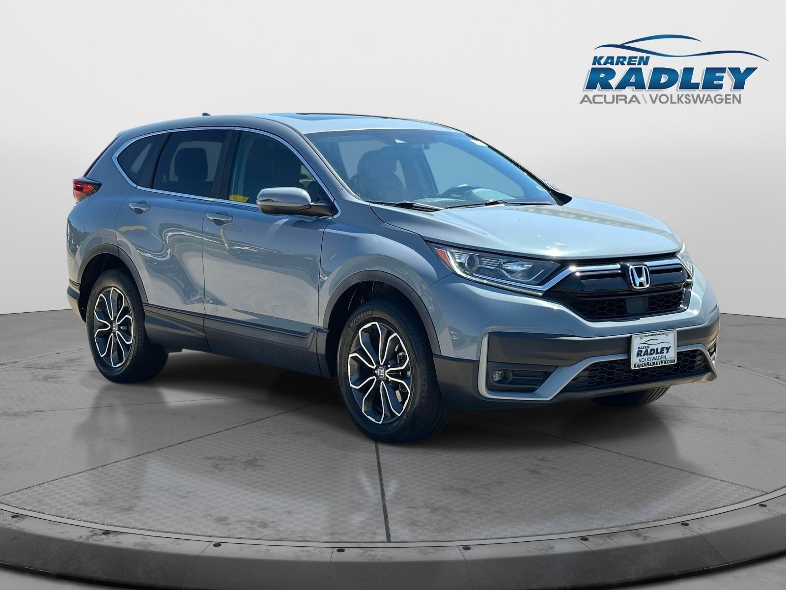 Aegean Blue Metallic 2020 Honda CR-V SUV / Crossover All-Wheel Drive Continuously Variable Transmission