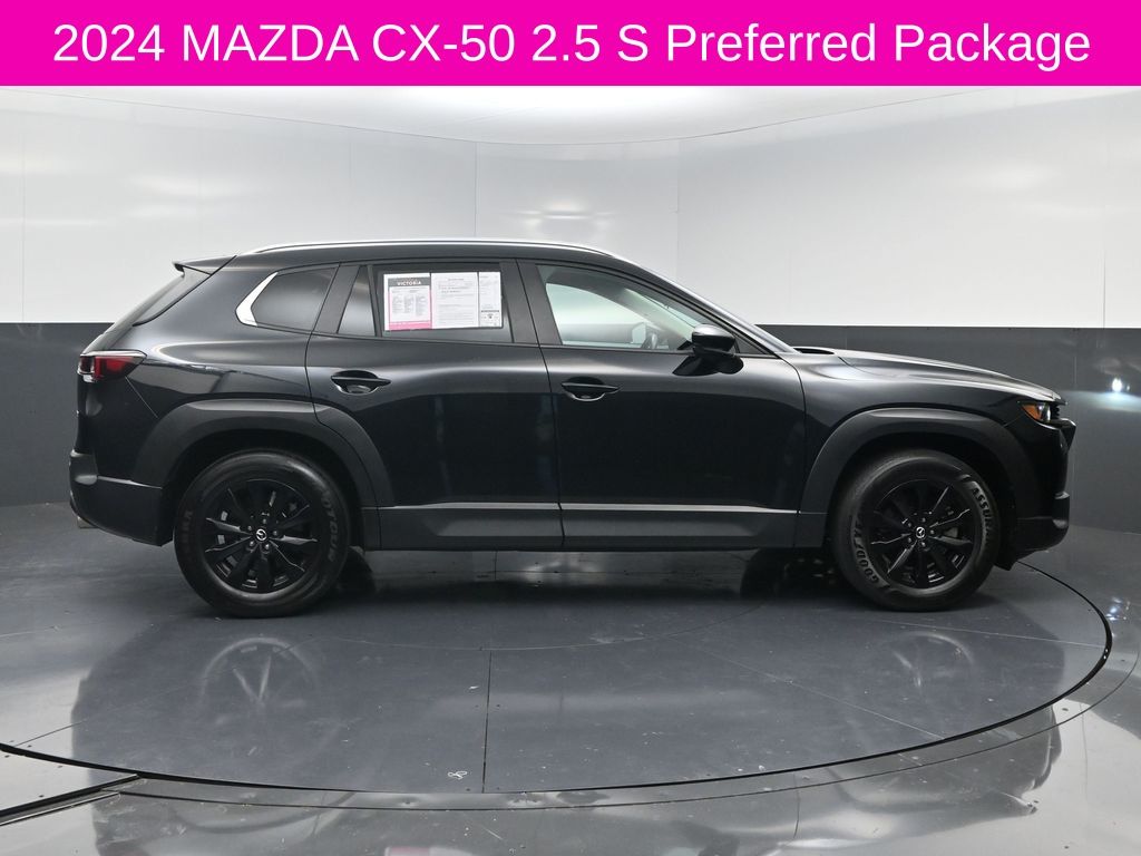 2024 Mazda CX-50 2.5 S Preferred Package Black at Bayway Cadillac of The Woodlands