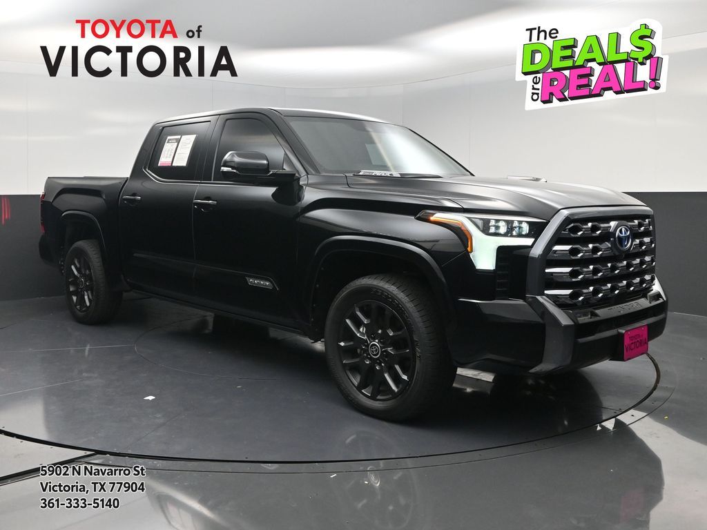 2024 Toyota Tundra Hybrid Platinum Black at Bayway Cadillac of The Woodlands