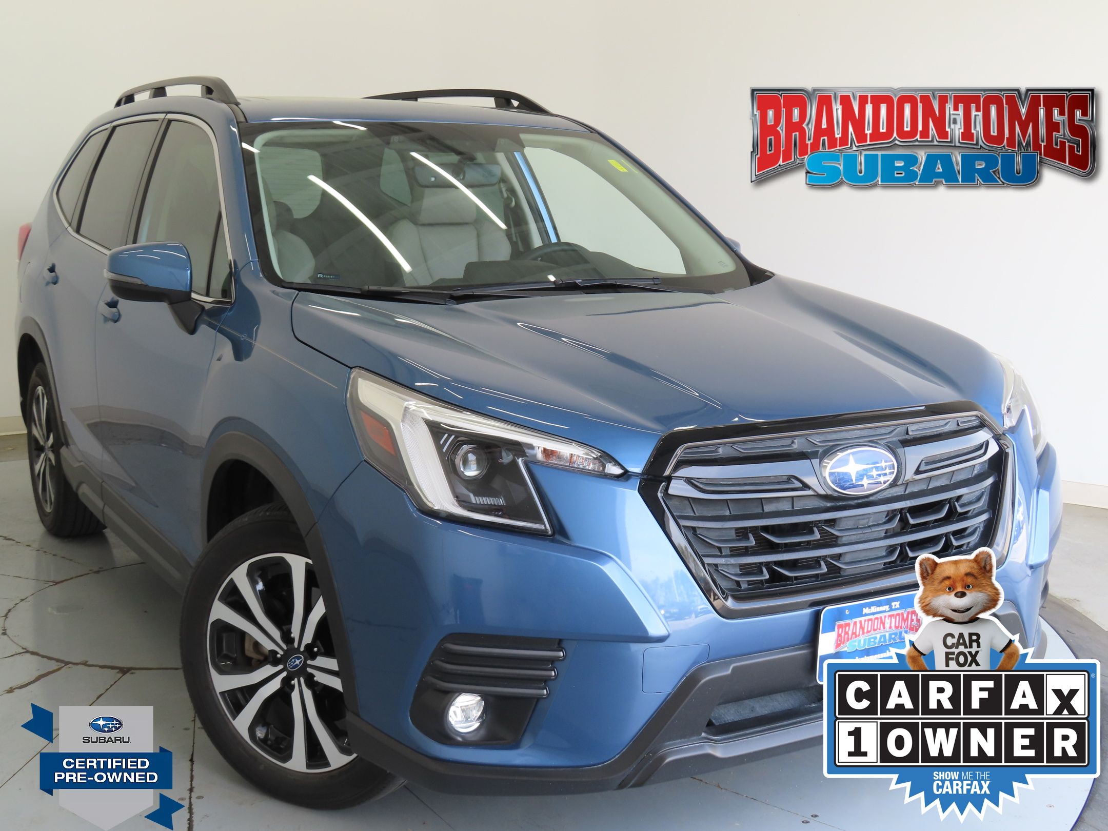 Horizon Blue Pearl 2024 Subaru Forester Limited Crossover AWD SUV / Crossover All-Wheel Drive Continuously Variable Transmission