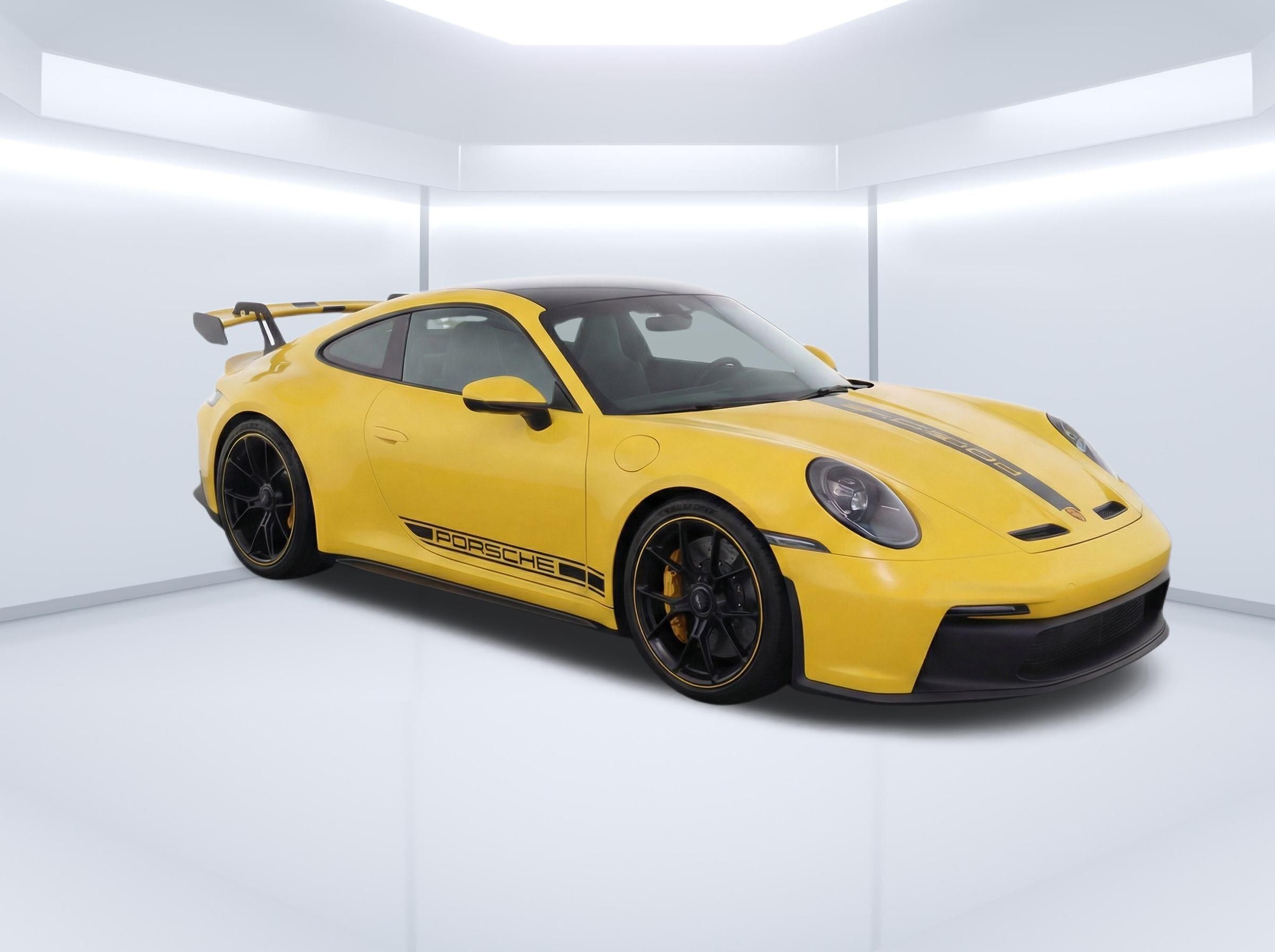 Racing Yellow 2023 Porsche 911 GT3 Coupe RWD Coupe Rear-Wheel Drive Automatic