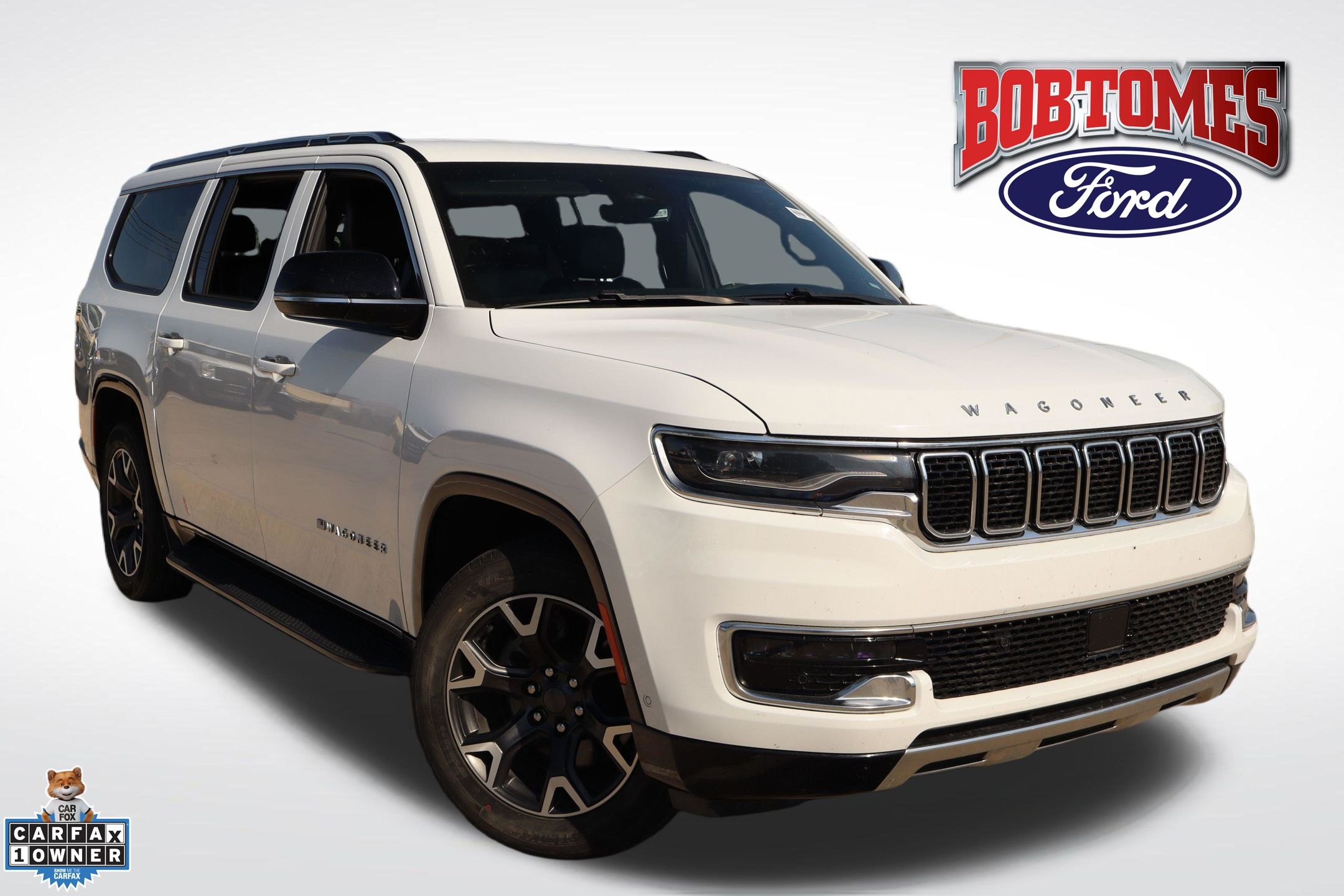 Bright White Clearcoat 2023 Jeep Wagoneer L Series III RWD SUV / Crossover 4X2 8-Speed Automatic