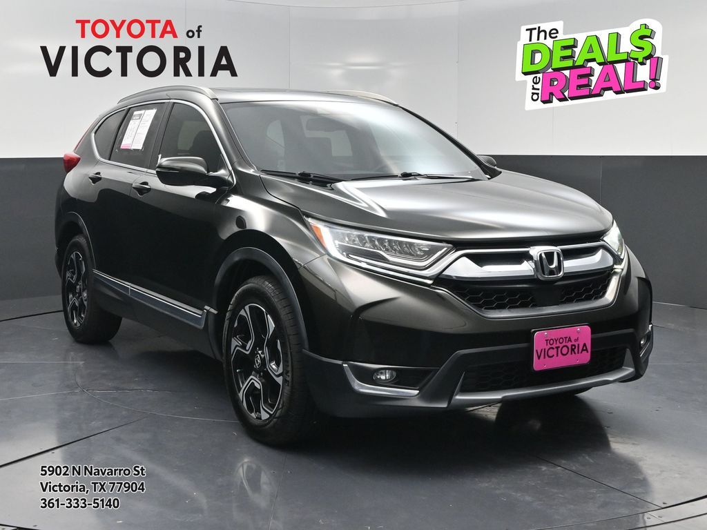 2019 Honda CR-V Touring Blue at EAG Ford Navasota