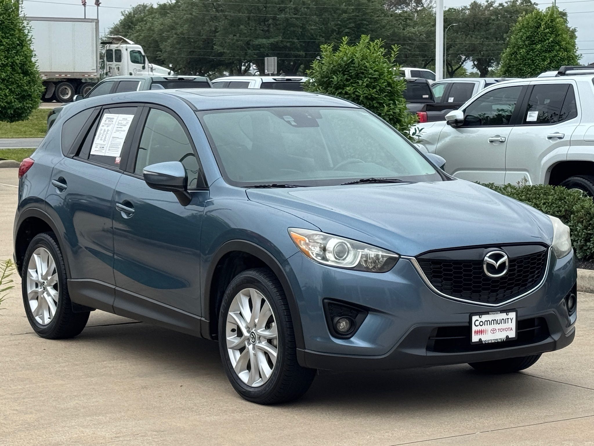 2015 Mazda CX-5 Grand Touring Blue at Community Honda