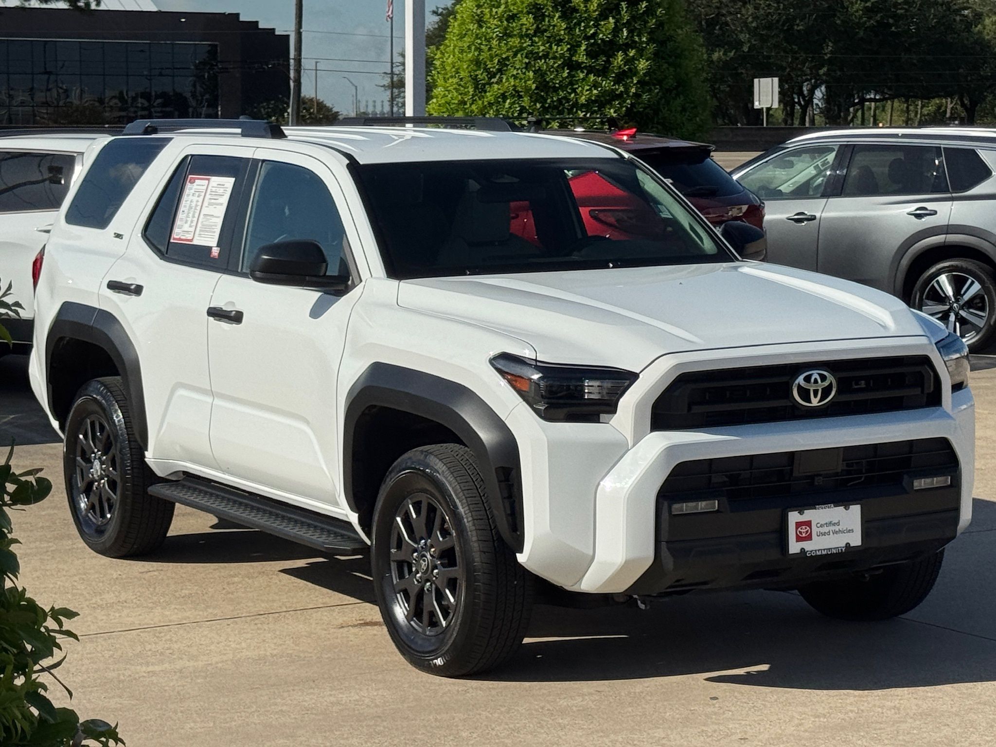 2025 Toyota 4Runner SR5 White at Community Toyota