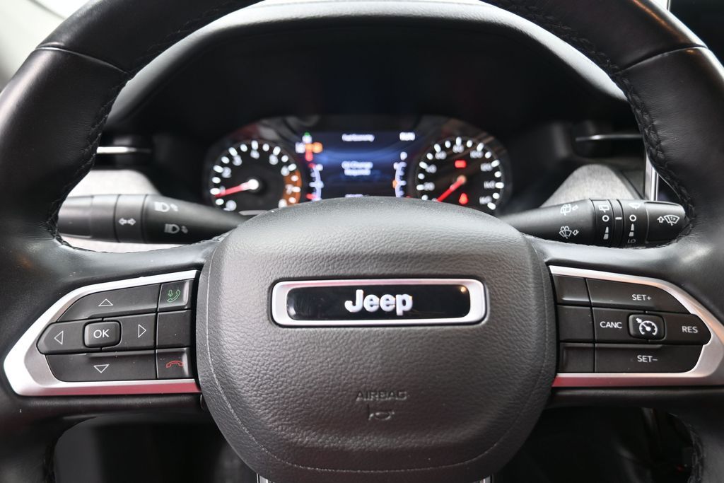 2022 Jeep Compass Latitude Lux White at Wharton Ford