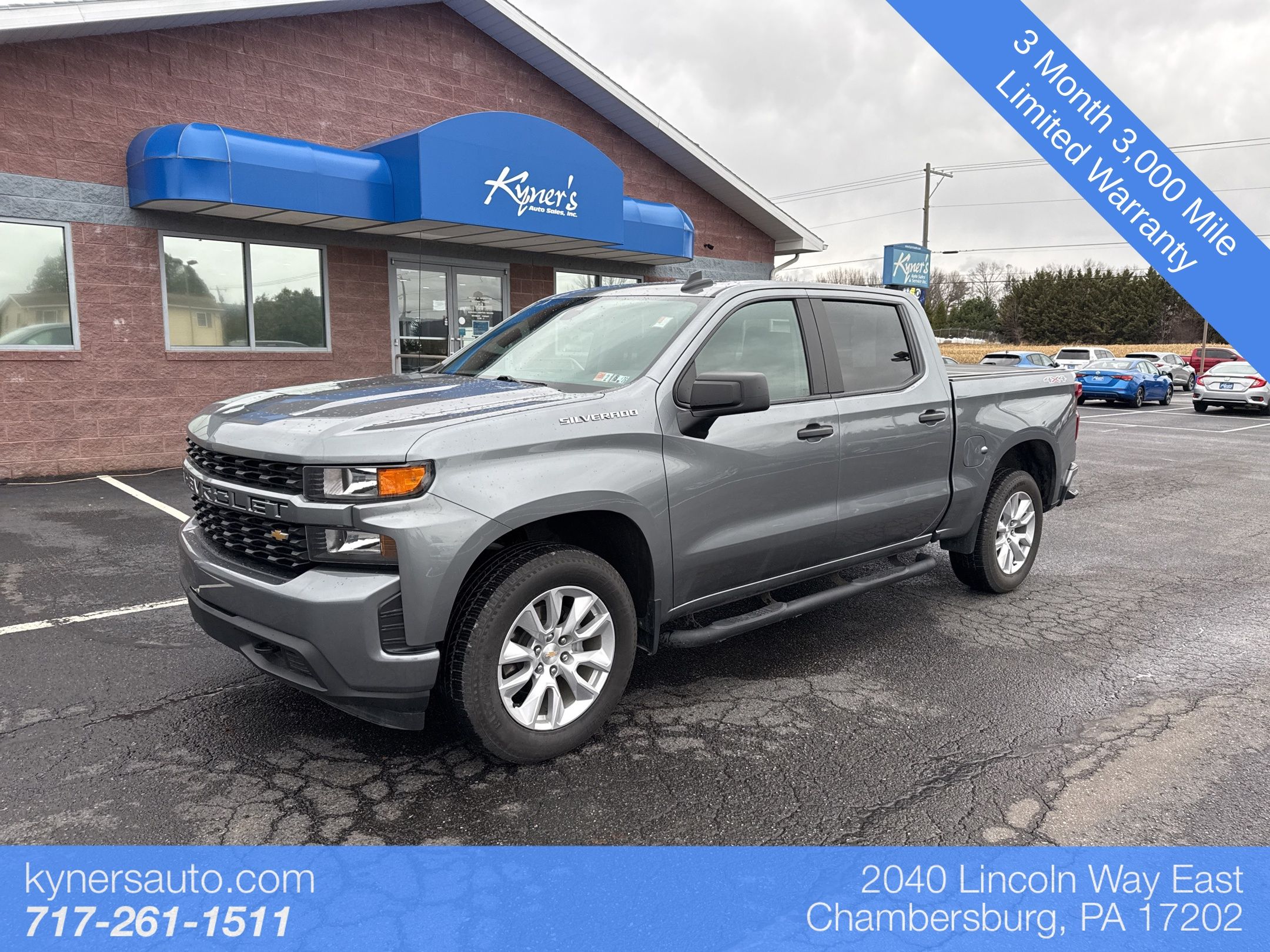 2021 Chevrolet Silverado 1500 Custom Crew Cab 4WD