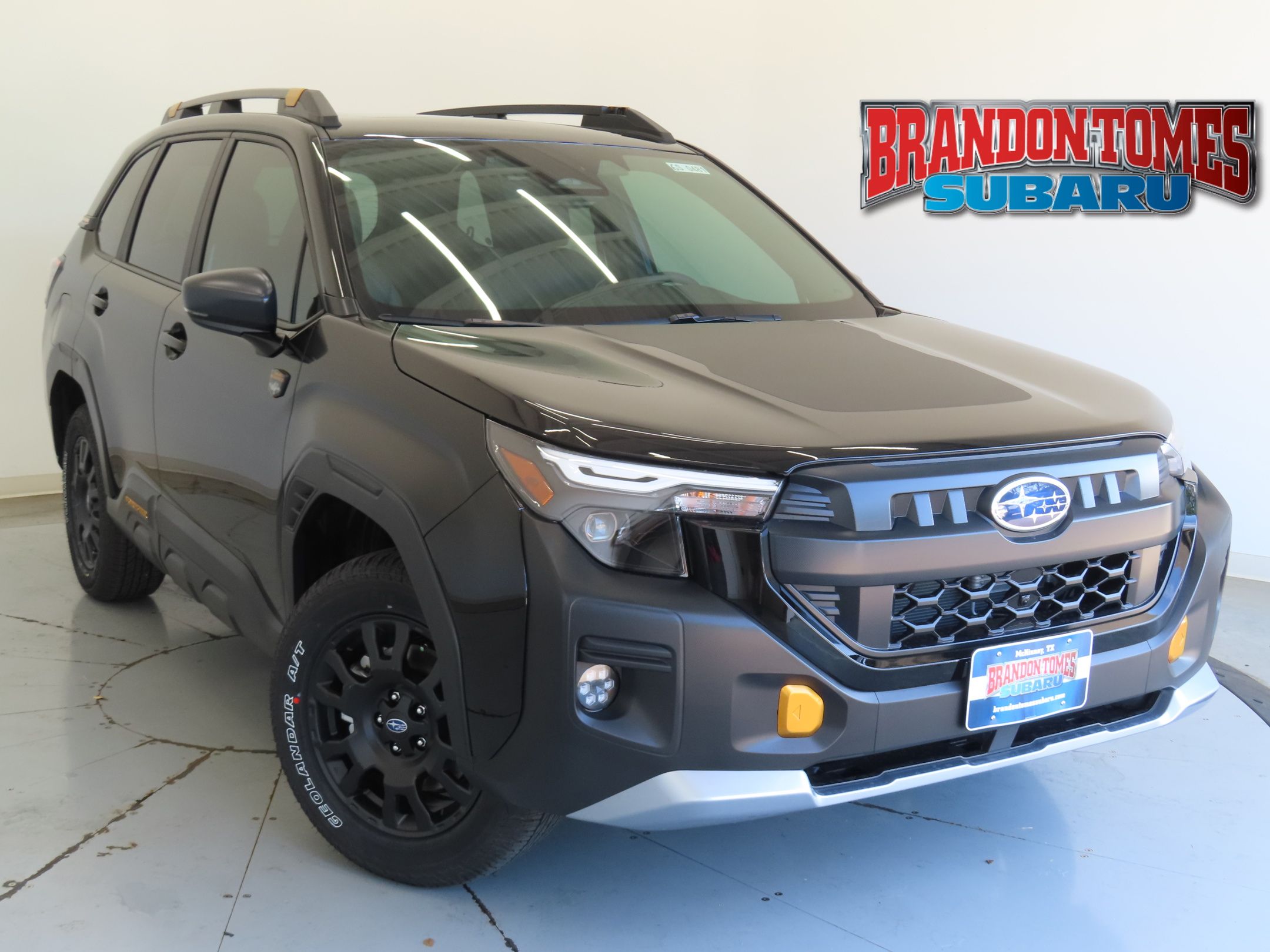 Black / Silver 2026 Subaru Forester Wilderness Crossover AWD SUV / Crossover All-Wheel Drive Continuously Variable Transmission