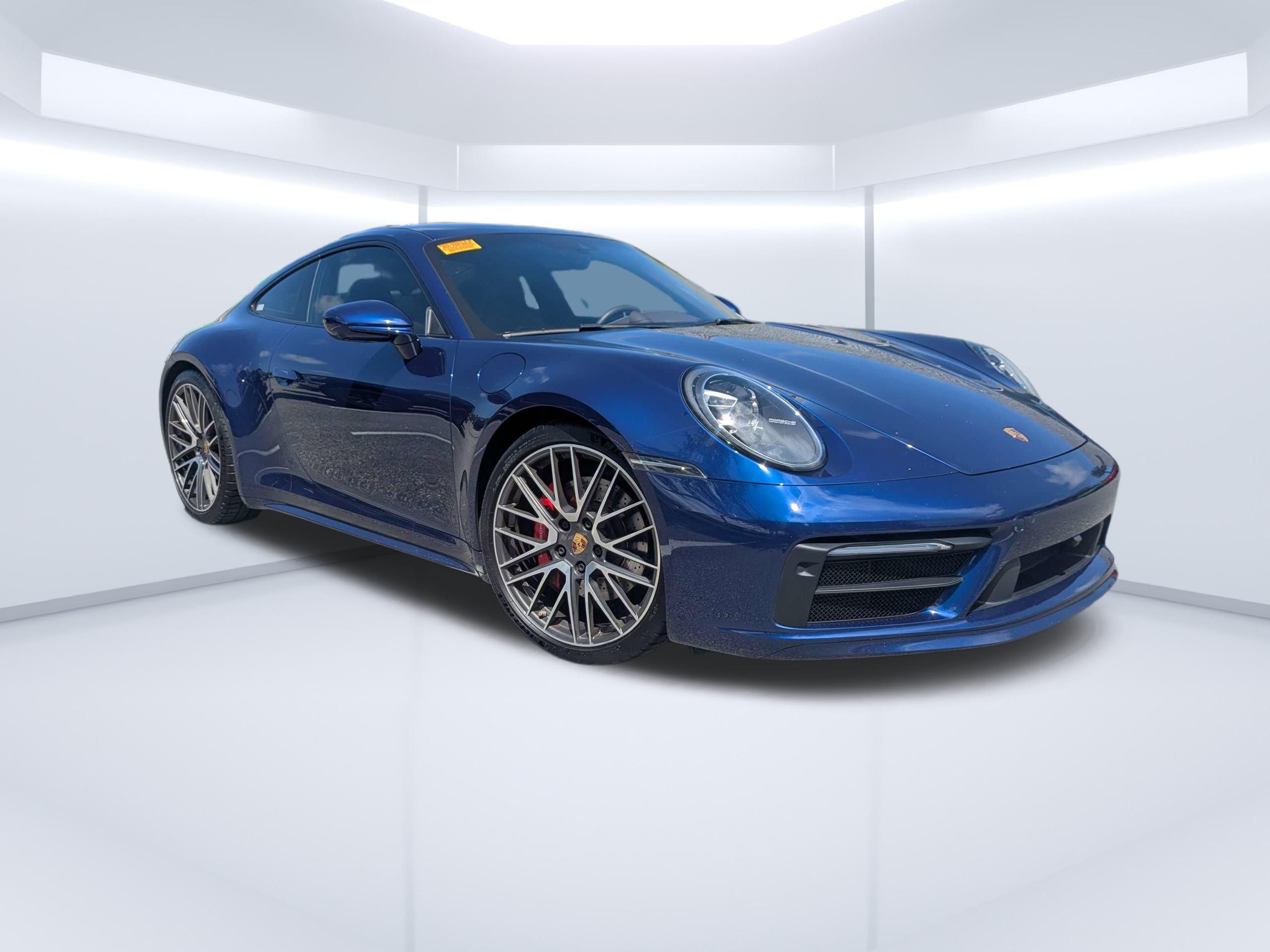 Gentian Blue Metallic 2021 Porsche 911 Carrera S Coupe RWD Coupe Rear-Wheel Drive 7-Speed Manual