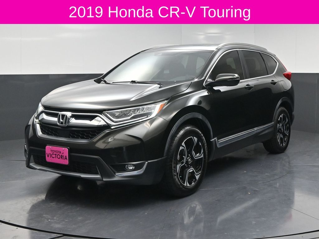 2019 Honda CR-V Touring Blue at EAG Ford Navasota
