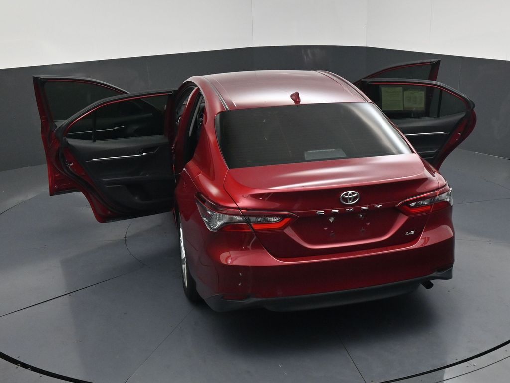 2022 Toyota Camry LE Red at Monument Chevrolet