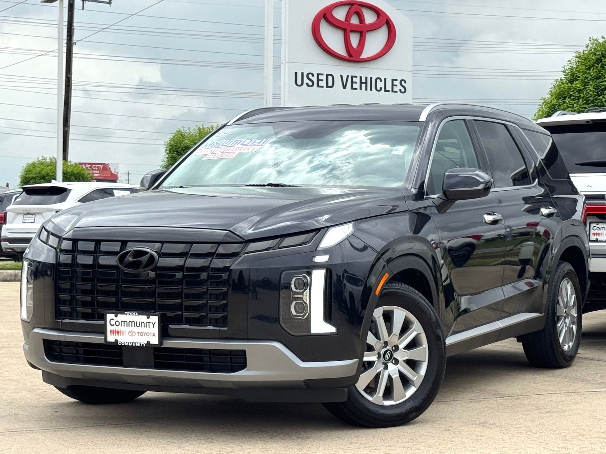 2024 Hyundai Palisade SEL White at Shottenkirk Kia Fort Bend