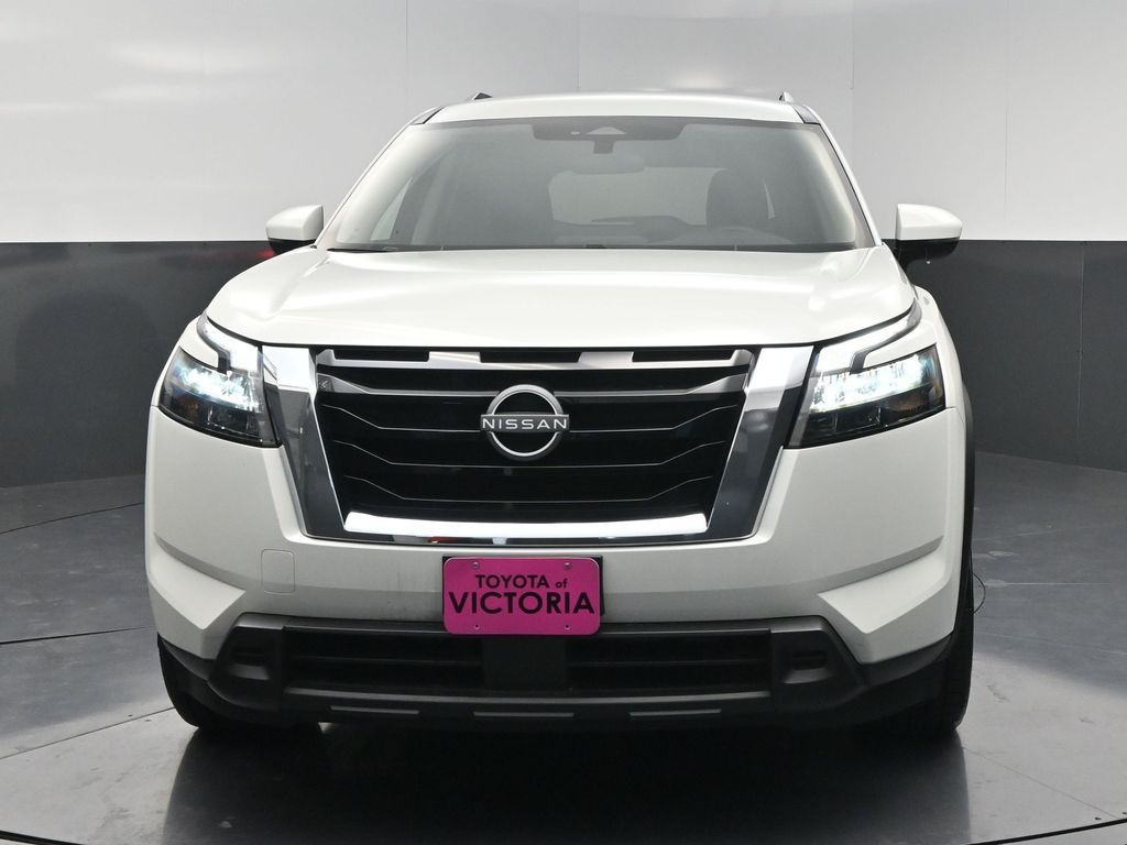 2025 Nissan Pathfinder SV White at Central Houston Nissan