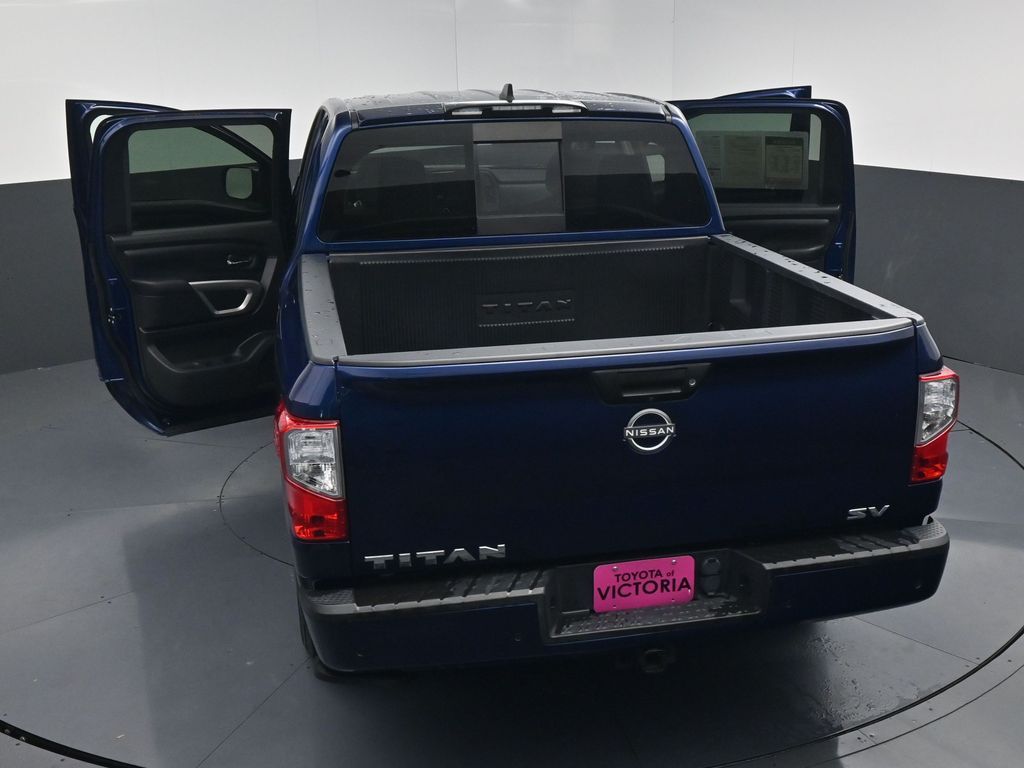 2023 Nissan Titan SV Blue at Bayway Cadillac of The Woodlands