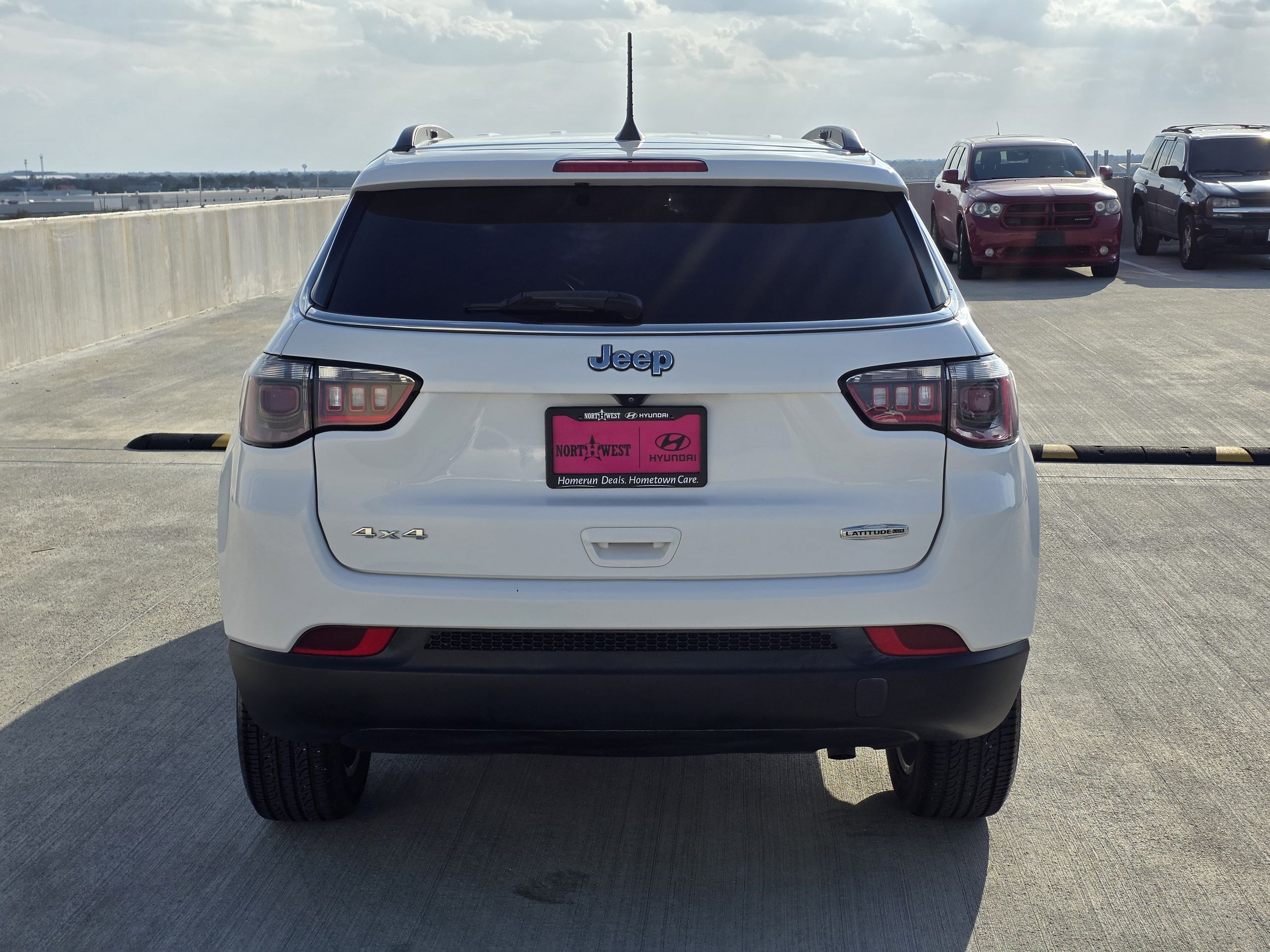 2022 Jeep Compass Latitude Lux White at Wharton Ford
