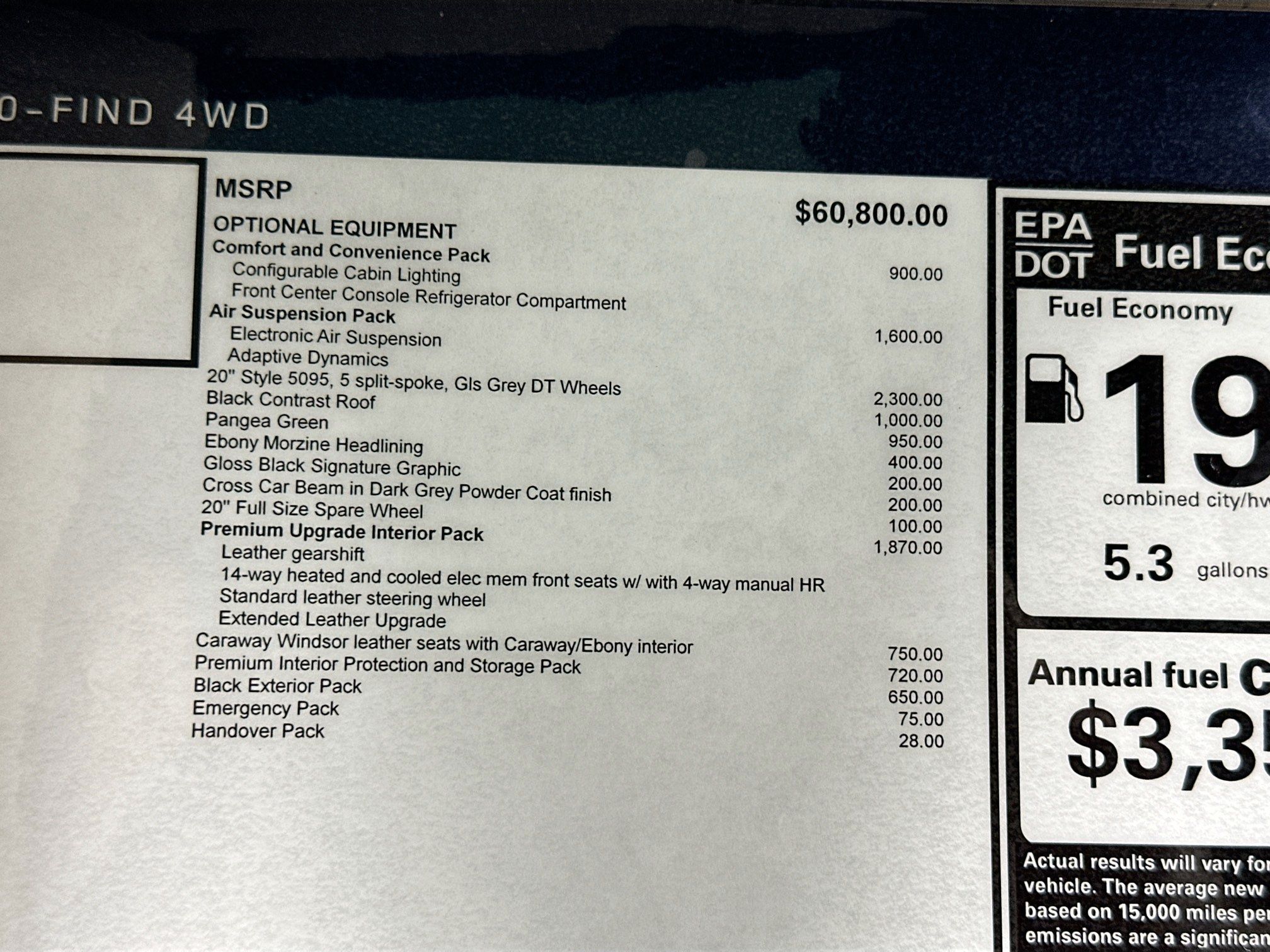 used 2025 Land Rover Defender 110 car, priced at $62,995