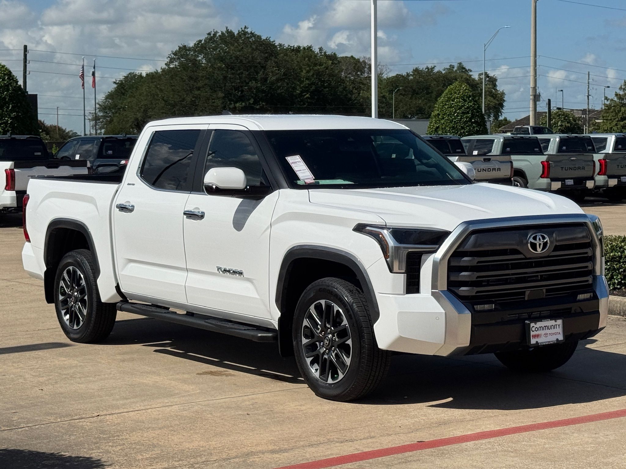 2026 Toyota Tundra Limited White at Gullo Toyota