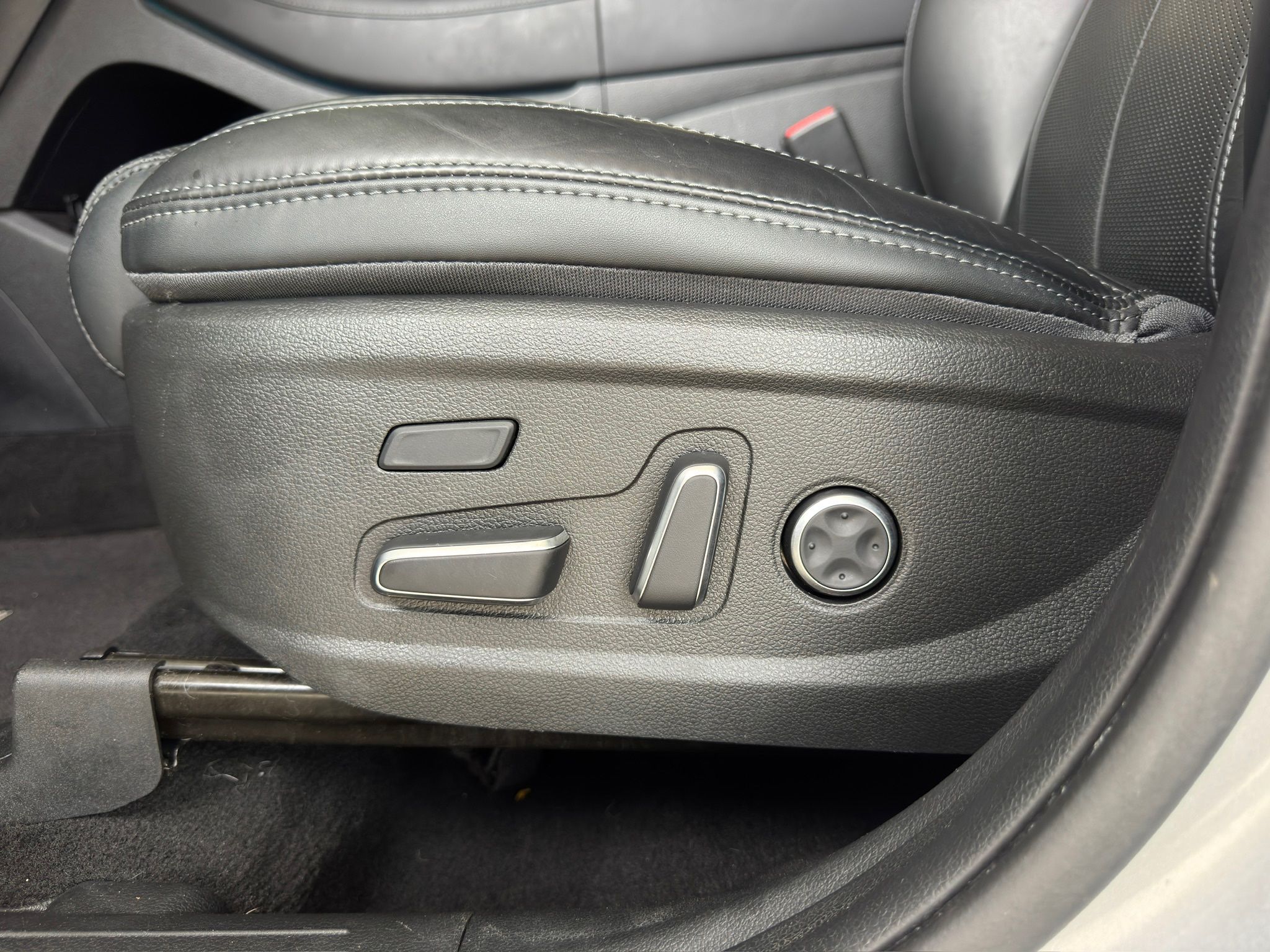 2022 Hyundai Santa Fe Calligraphy Silver at DeMontrond Mazda
