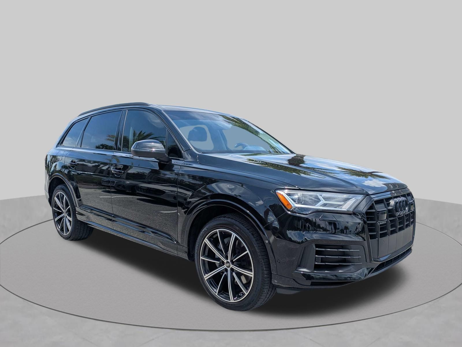 Mythos Black Metallic 2023 Audi Q7 SUV / Crossover All-Wheel Drive 8-Speed Automatic