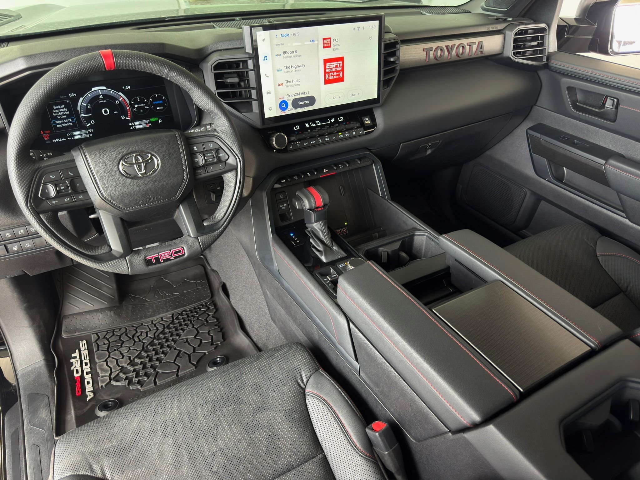 2026 Toyota Sequoia TRD Pro Black at Classic Toyota Galveston