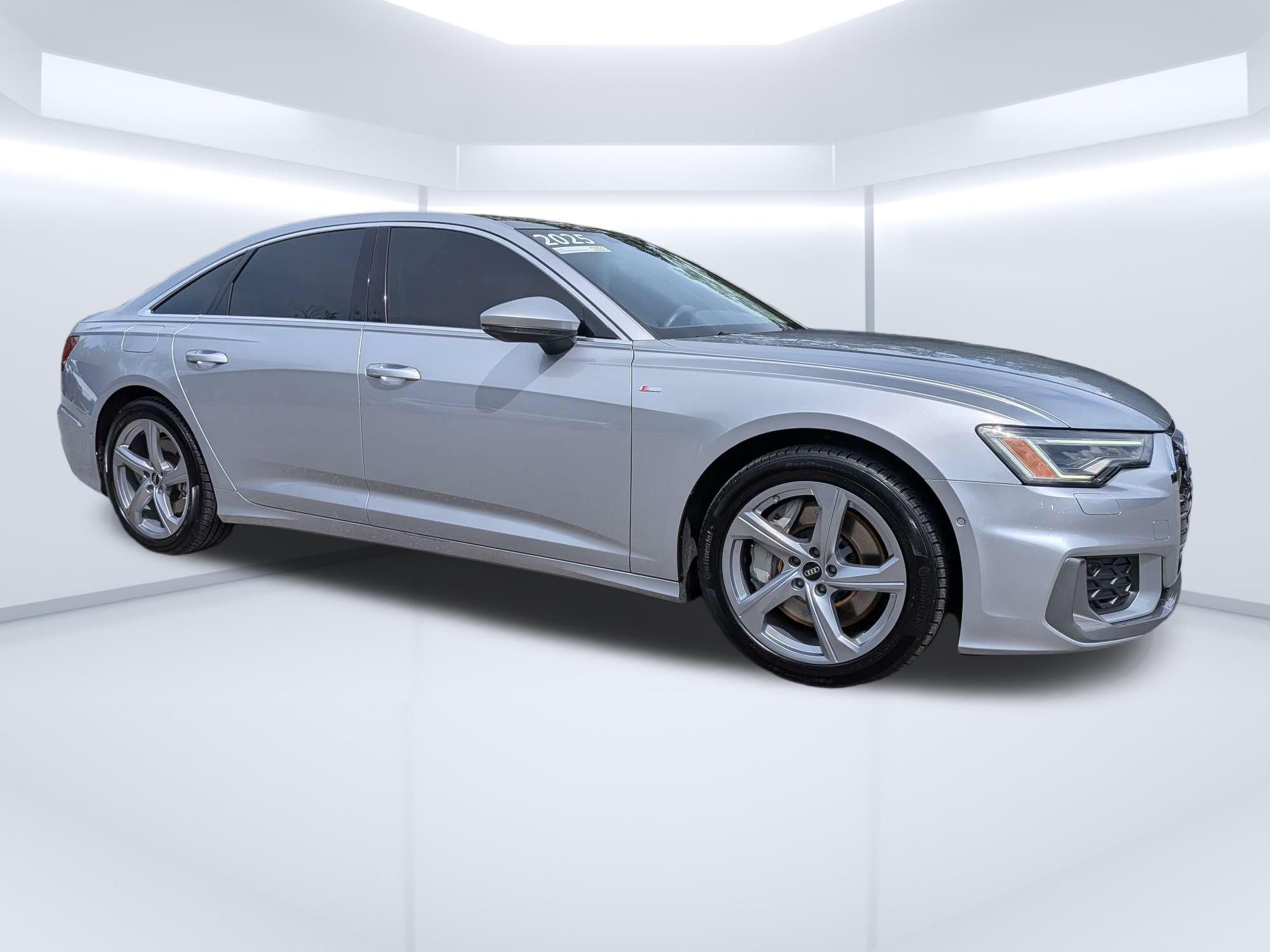 Florett Silver Metallic 2025 Audi A6 Sedan All-Wheel Drive 7-Speed Automatic