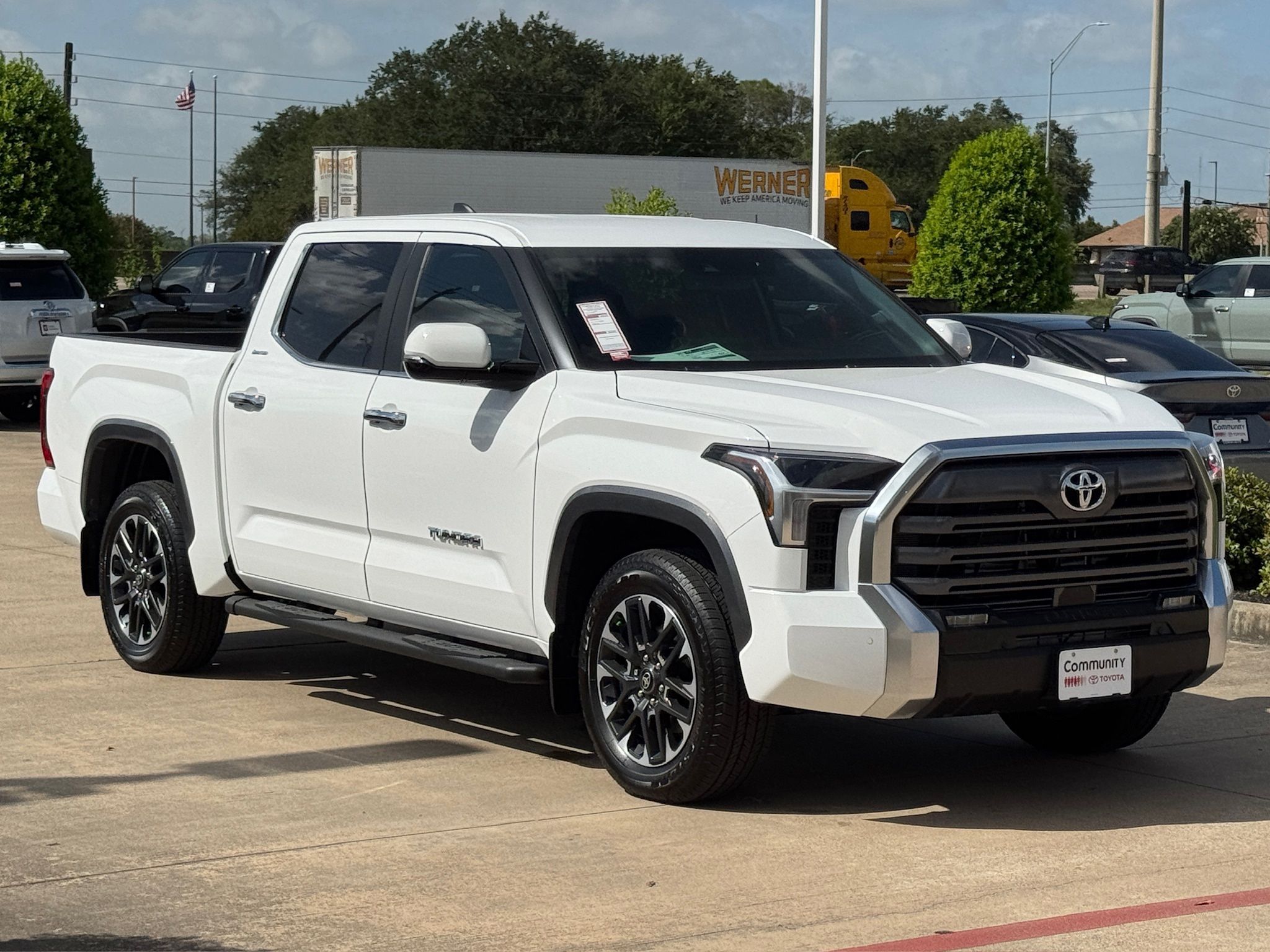 2026 Toyota Tundra Limited White at Classic Chevrolet Galveston