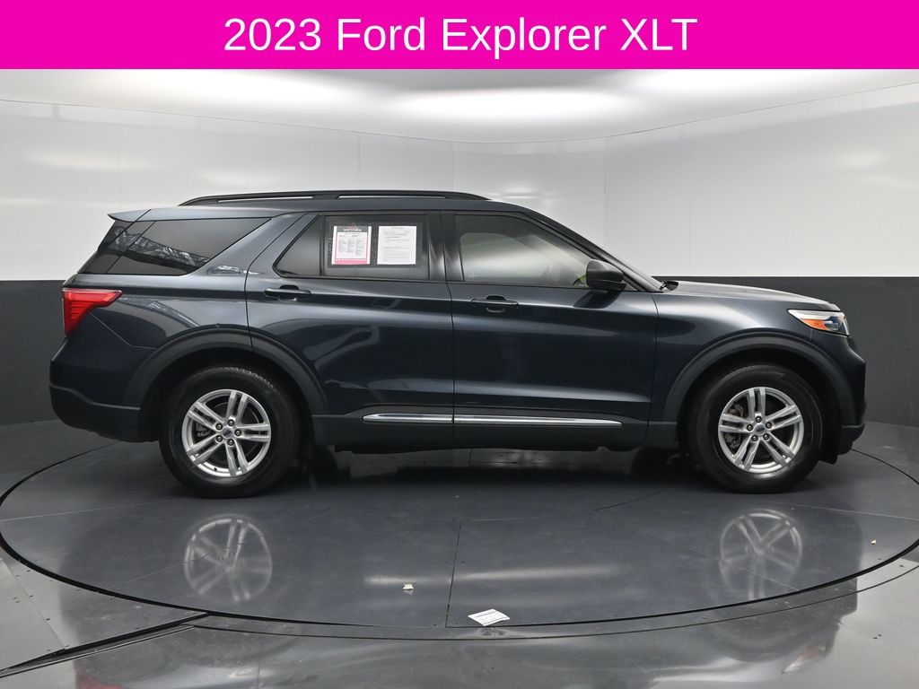 2023 Ford Explorer XLT Blue at North Houston Mitsubishi