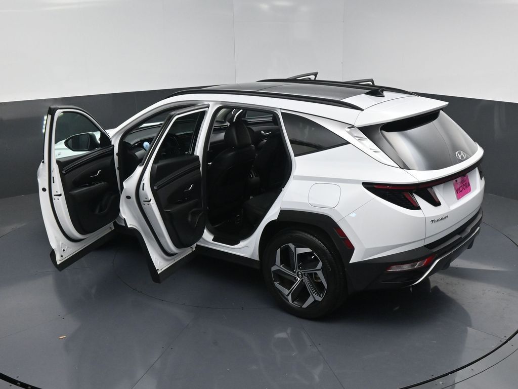 2023 Hyundai Tucson Limited White at DeMontrond Gulf Freeway
