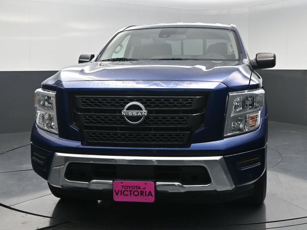 2023 Nissan Titan SV Blue at Bayway Cadillac of The Woodlands