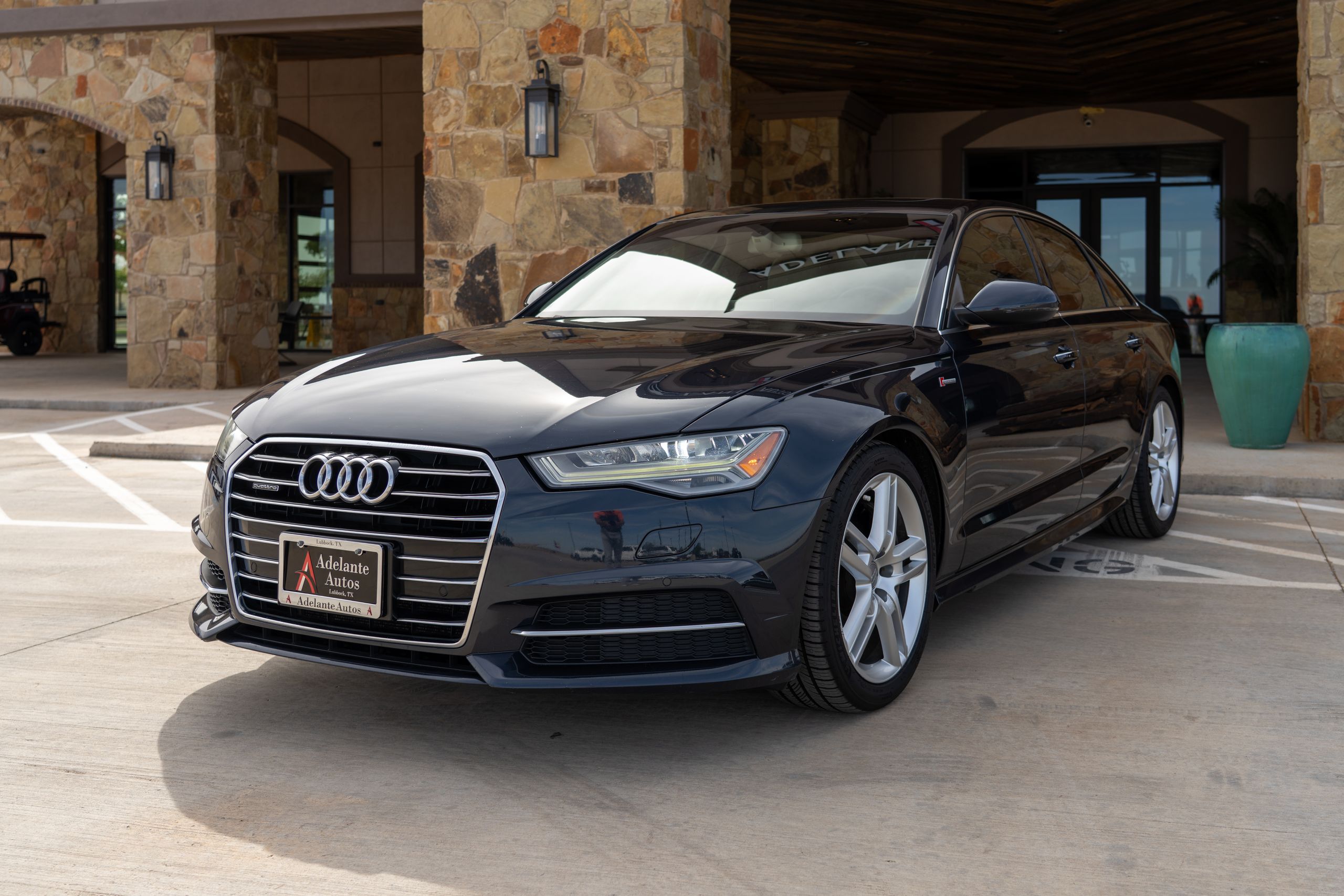 Moonlight Blue 2016 Audi A6 3.0T quattro Premium Plus Sedan AWD Sedan All-Wheel Drive Automatic