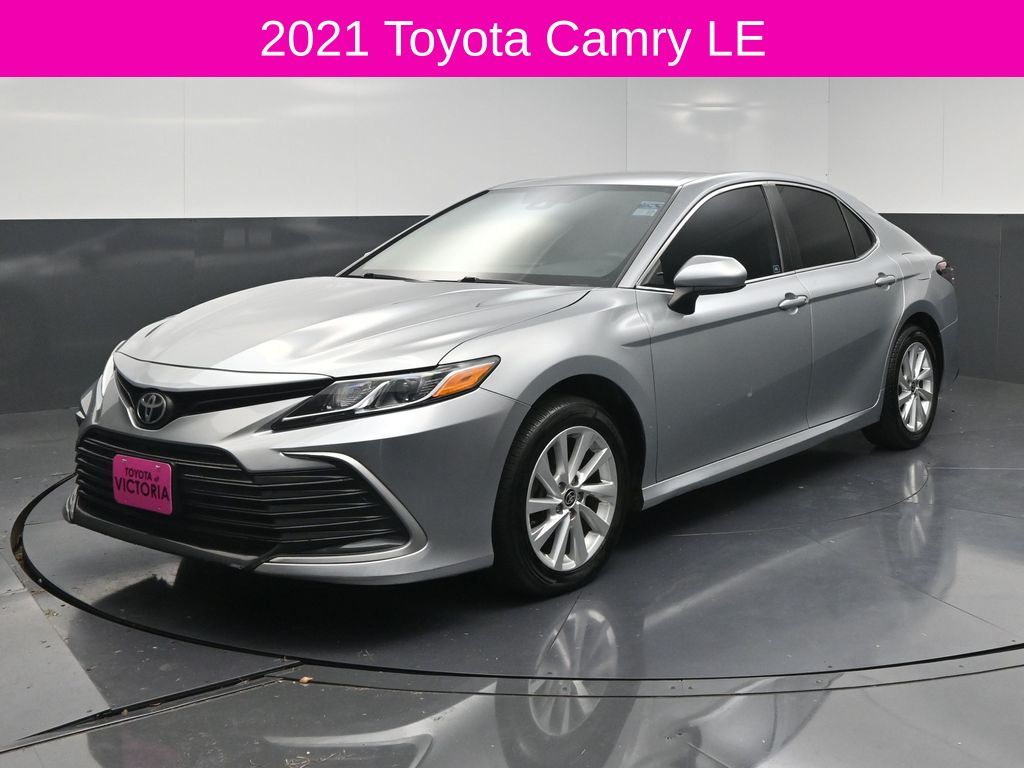 2021 Toyota Camry LE Silver at DeMontrond Gulf Freeway