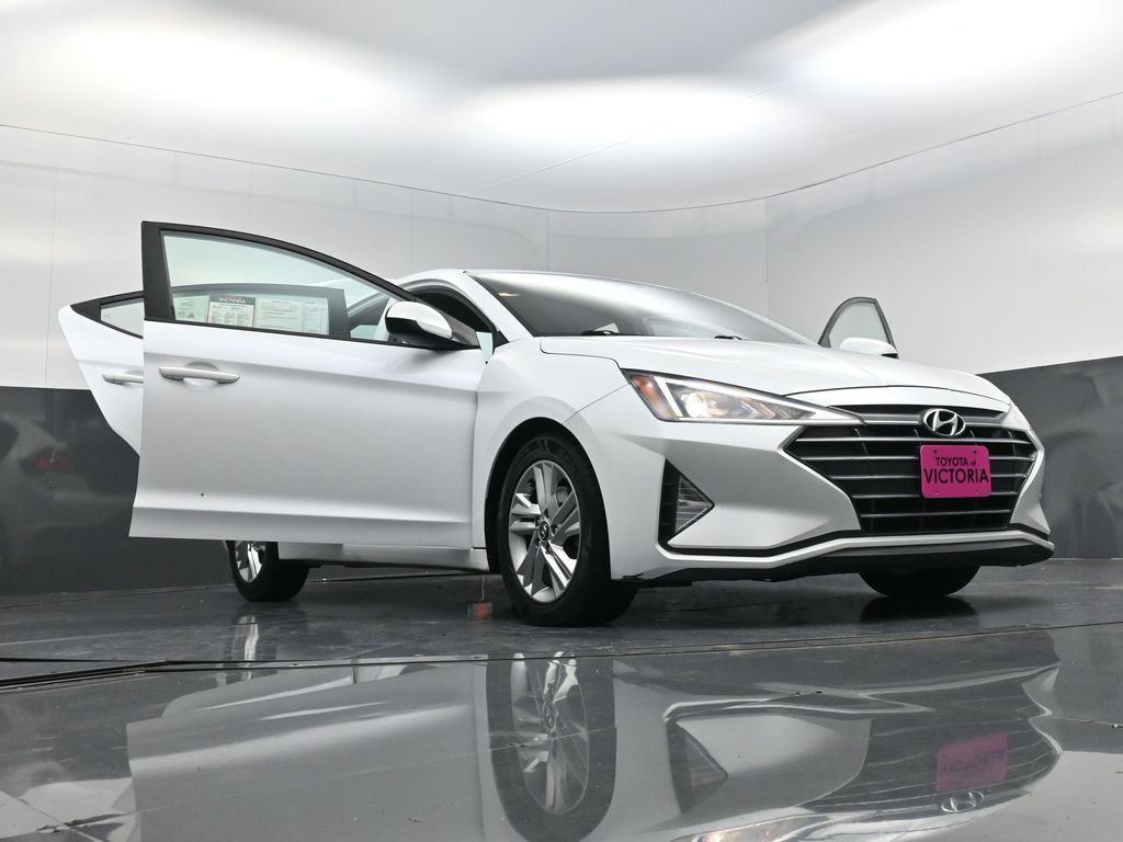 2020 Hyundai Elantra SEL White at Baytown Hyundai