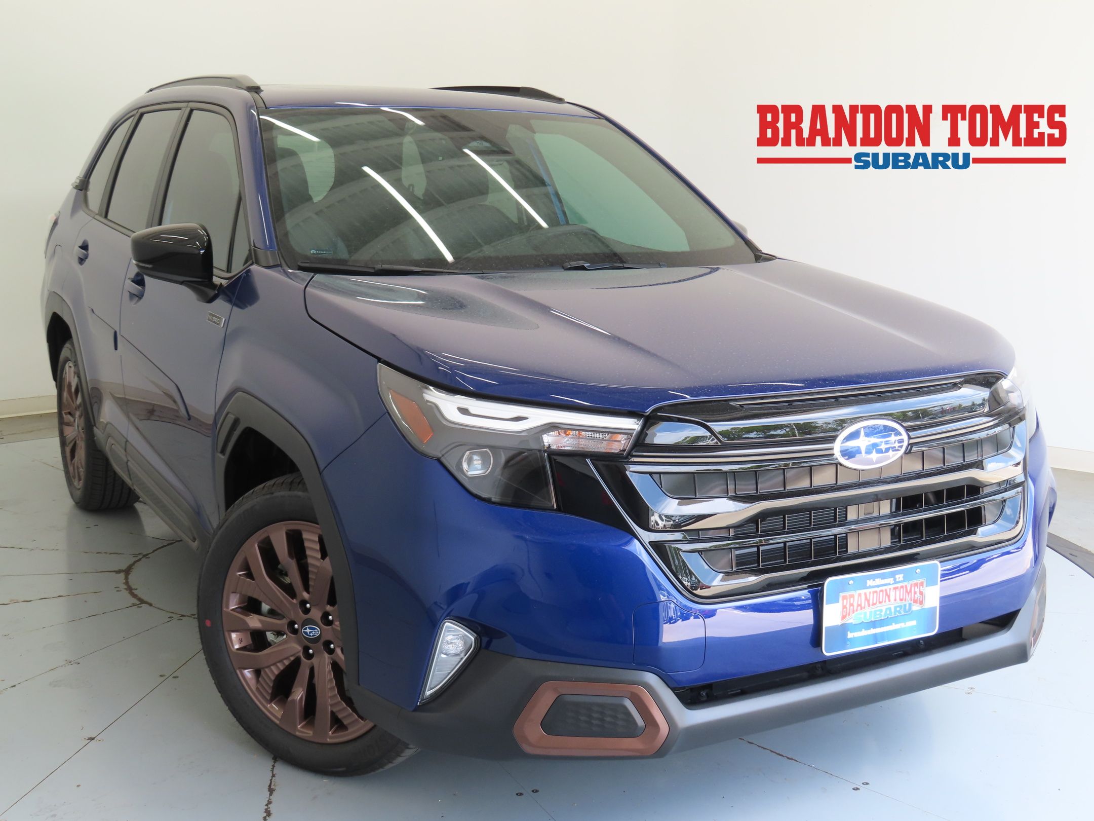 Blue 2026 Subaru Forester Hybrid SUV / Crossover All-Wheel Drive Continuously Variable Transmission