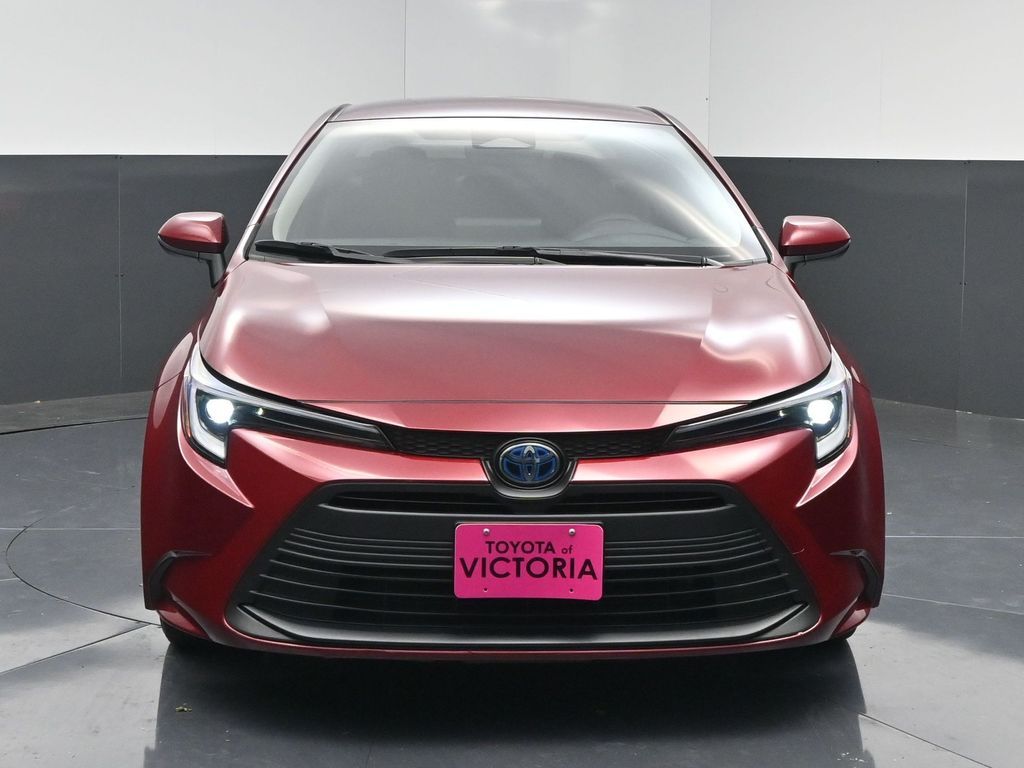 2024 Toyota Corolla Hybrid LE Red at DeMontrond Automotive Group