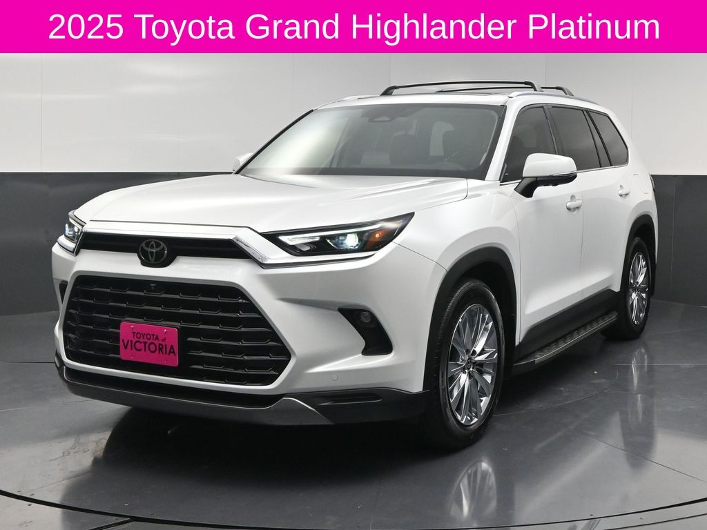 2025 Toyota Grand Highlander Platinum Beige at Gullo Toyota