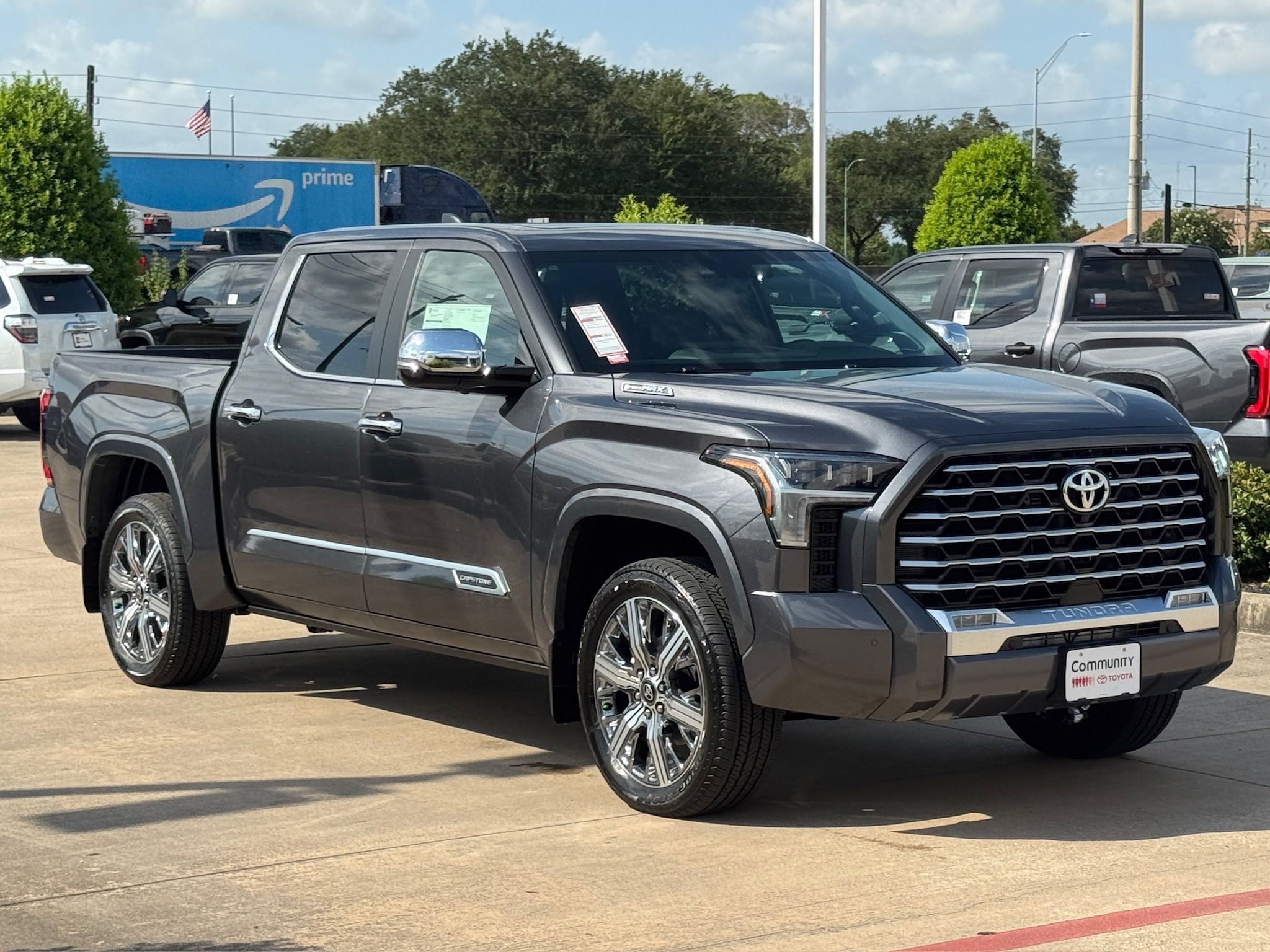 2026 Toyota Tundra Hybrid Capstone Gray at Don McGill Toyota