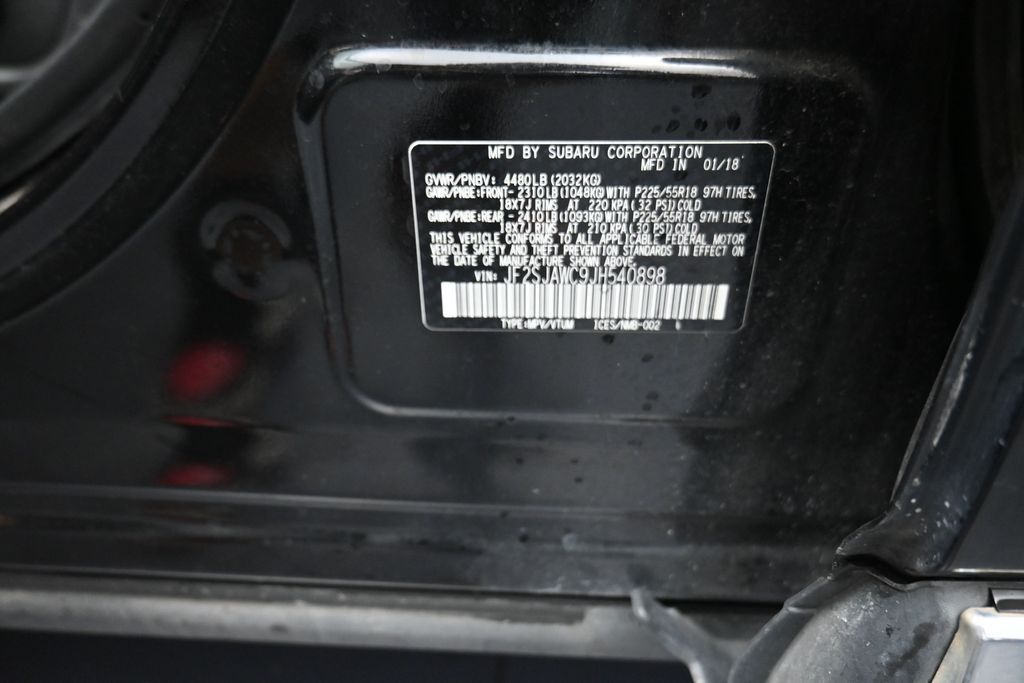 2018 Subaru Forester 2.5i Touring Black at Durrett Motor Company