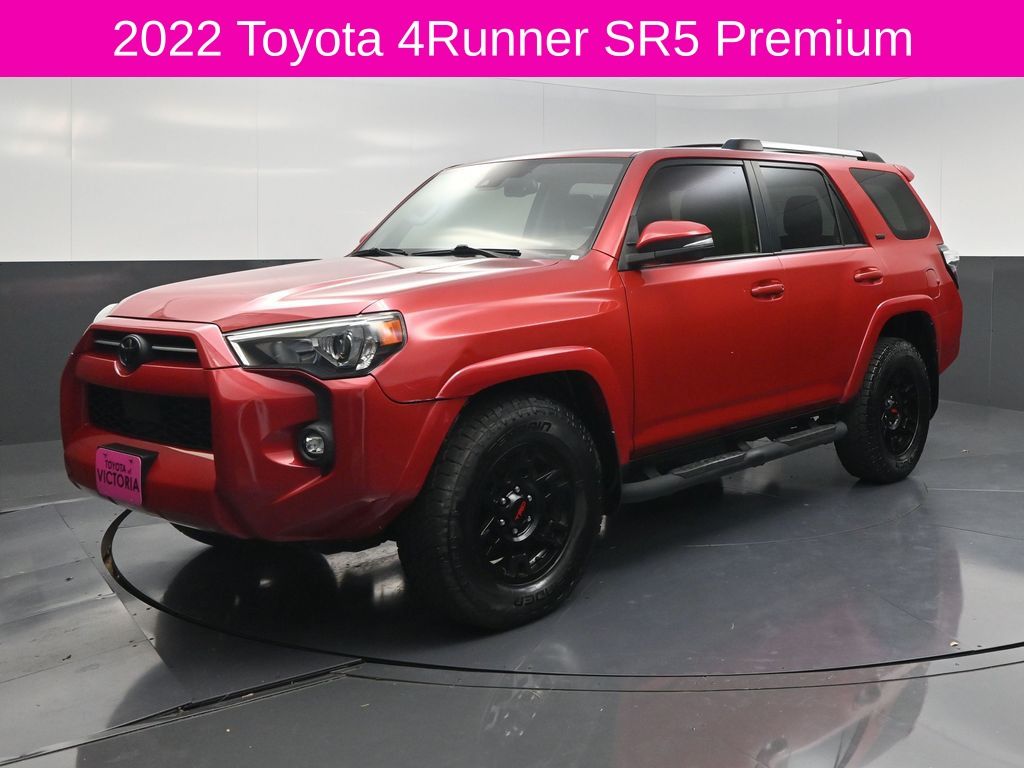2022 Toyota 4Runner SR5 Premium Red at Emmons Autoplex