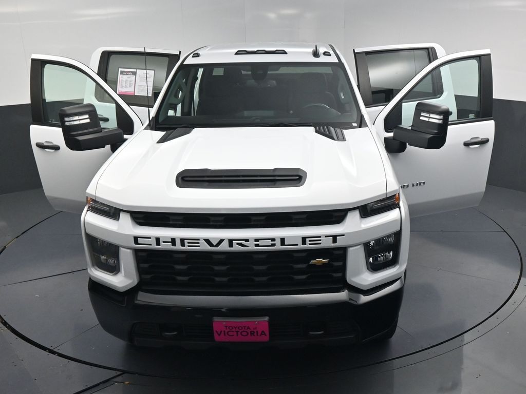 2023 Chevrolet Silverado 2500HD Custom White at DeMontrond Auto Country