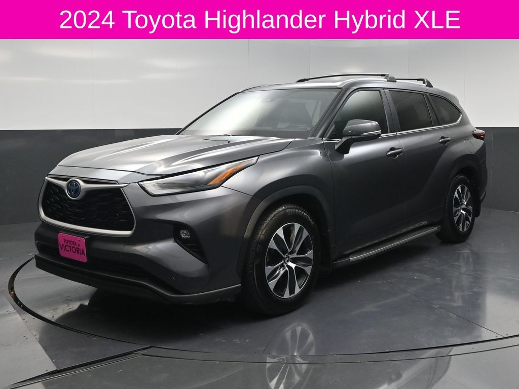 2024 Toyota Highlander Hybrid XLE Gray at Toyota of Victoria