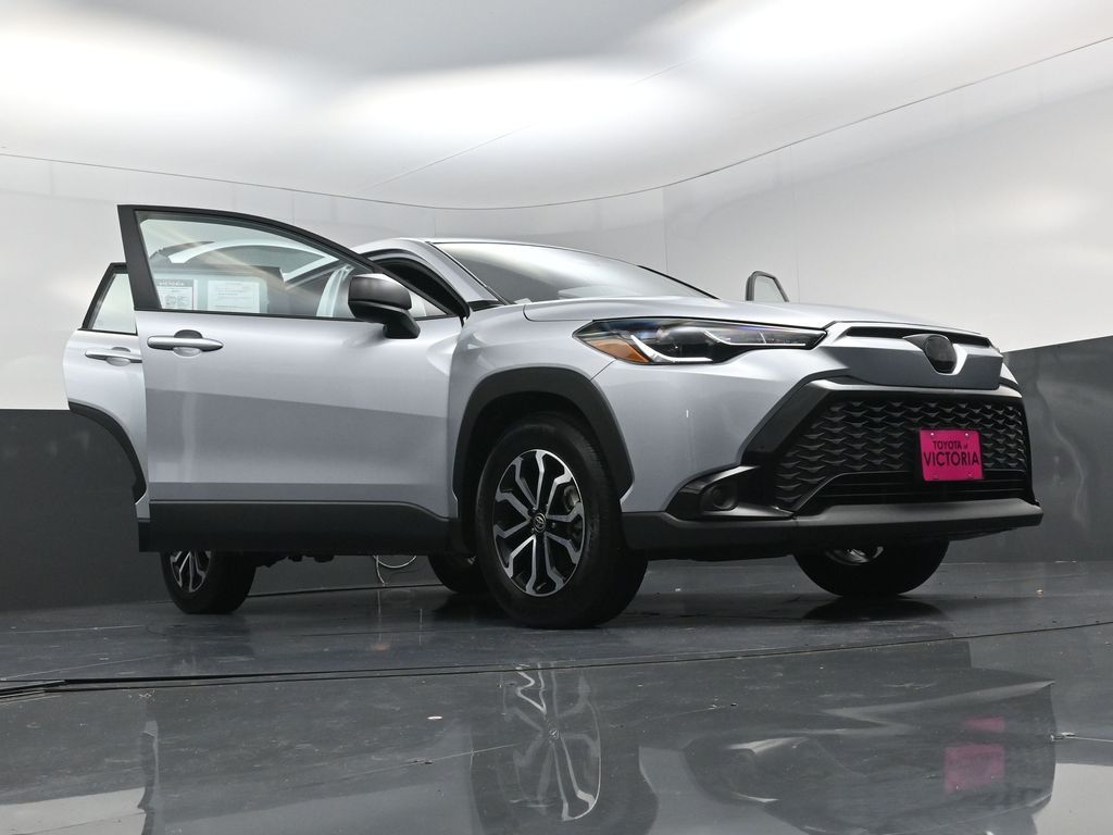 2024 Toyota Corolla Cross Hybrid S Silver at Monument Chevrolet